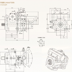 A4VTG-71/90軸向變量柱塞泵