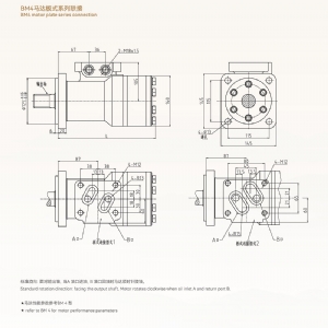 BM4系列擺線液壓馬達
