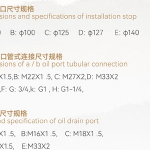 LMMD斜盤式定量柱塞馬達